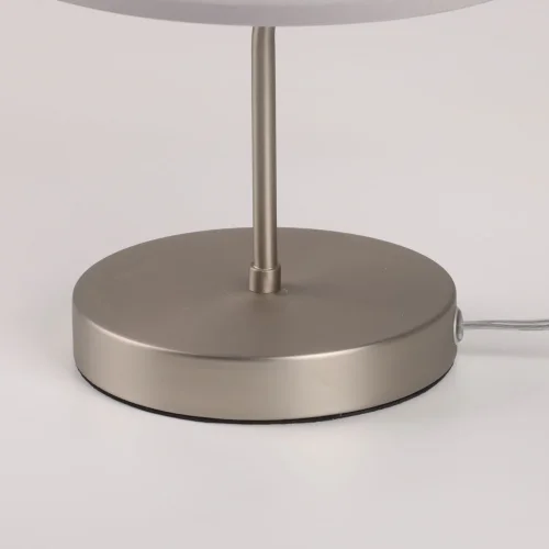 Настольная лампа Вега 329032901 MW-Light серая 1 лампа, основание никель металл в стиле классический современный  фото 5