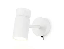 Бра с выключателем TA13182 Ambrella light белый 1 лампа, основание белое в стиле современный хай-тек 