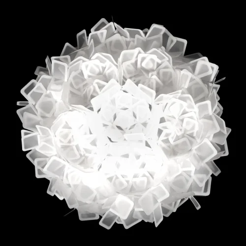 Светильник потолочный LED Clizia 10231/780C White LOFT IT прозрачный 1 лампа, основание белое в стиле современный  фото 4