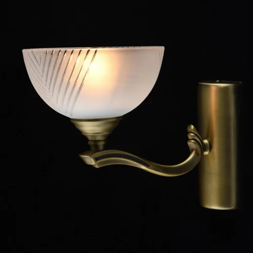 Бра Афродита 317024601 MW-Light белый на 1 лампа, основание античное бронза в стиле классический  фото 2