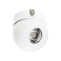 Светильник накладной LED Intero 217062 Lightstar белый 1 лампа, основание белое в стиле хай-тек современный круглый
