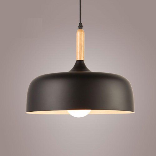 Светильник подвесной Augustina V1271-1P Moderli чёрный 1 лампа, основание чёрное в стиле скандинавский  фото 2