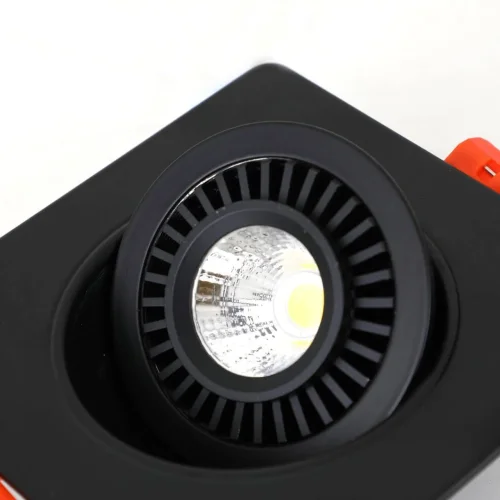 Светильник точечный LED Cardine 2416-1U Favourite чёрный на 1 лампу, основание чёрное в стиле современный фото 3
