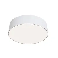 Светильник потолочный LED Zon C032CL-24W4K-RD-W Maytoni белый 1 лампа, основание белое в стиле современный круглый тарелка