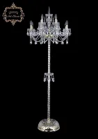 Торшер 13.21.8+4.200.P.h-165.Gd.Sp Bohemia Art Classic  прозрачный 12 ламп, основание золотое в стиле классический
