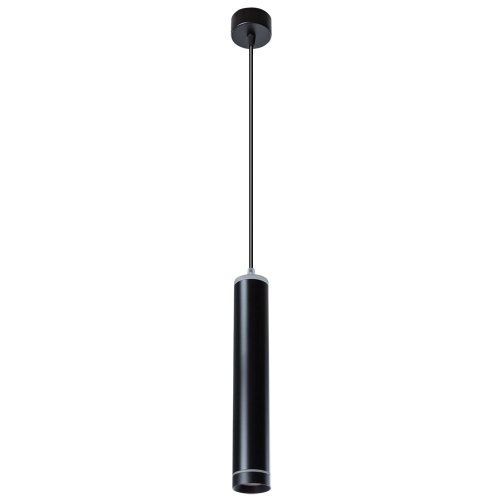 Светильник подвесной LED Altais A6110SP-2BK Arte Lamp чёрный 2 лампы, основание чёрное в стиле современный трубочки