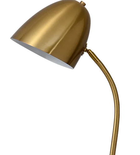 Торшер со столиком Олби 07041,33 Kink Light со столиком золотой 1 лампа, основание золотое в стиле лофт
 фото 2