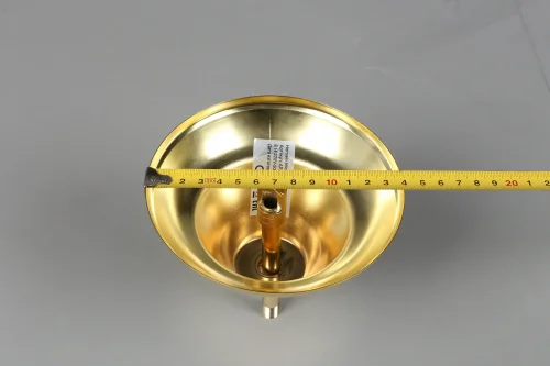 Люстра подвесная Anula APL.810.03.20 Aployt без плафона на 20 ламп, основание прозрачное золотое в стиле классический  фото 4