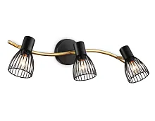 Спот с 3 лампами TR8661 Ambrella light чёрный E14 в стиле лофт 