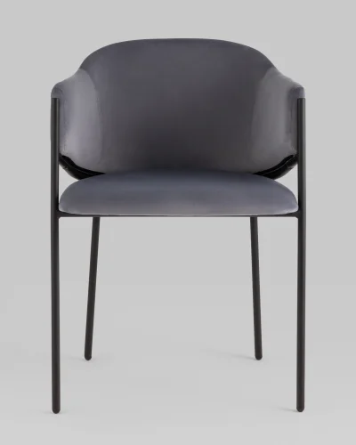 Стул Brace велюр серый УТ000039130 Stool Group, /, ножки//, размеры - *780***560*560 фото 7