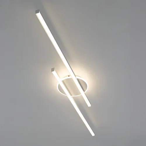 Светильник потолочный LED с пультом Trent CL203620 Citilux белый на 1 лампу, основание белое в стиле современный хай-тек минимализм с пультом фото 3 Светильник потолочный LED с пультом Trent CL203620 Citilux белый на 1 лампу, основание белое в стиле современный хай-тек минимализм с пультом фото 3