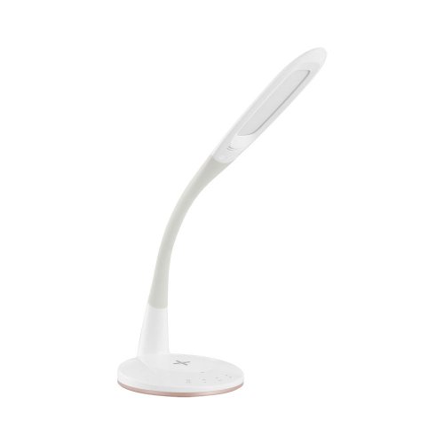 Настольная лампа LED Trunca 98093 Eglo белая 1 лампа, основание белое полимер в стиле хай-тек современный 