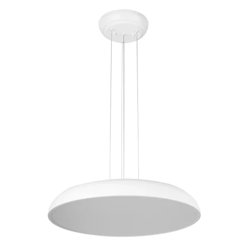 Светильник подвесной LED Dime 10371P White LOFT IT белый на 1 лампу, основание белое в стиле современный круглый