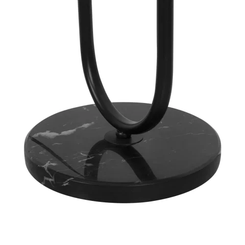 Торшер со столиком Sonni 10145 Black LOFT IT со столиком белый 1 лампа, основание чёрное в стиле современный
 фото 7