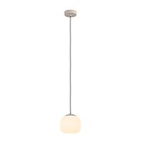 Светильник подвесной Cominio 900893 Eglo коричневый бежевый 1 лампа, основание серое бежевое в стиле современный 