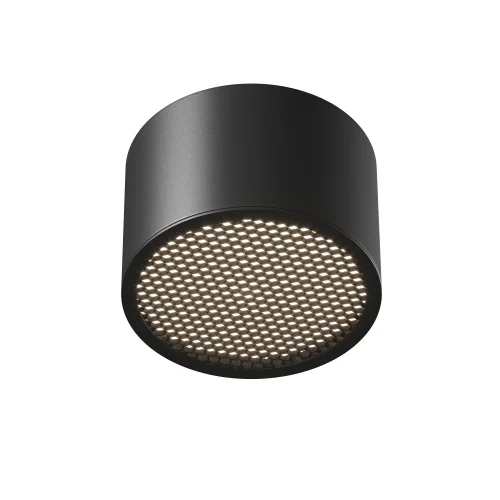Светильник накладной Glare C122CL-GX53-B Maytoni чёрный на 1 лампу, основание чёрное в стиле современный 
