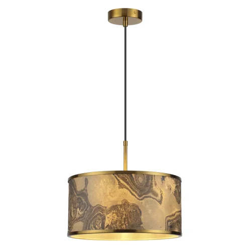 Светильник подвесной Bergi 5064/1 Odeon Light серый бежевый 1 лампа, основание античное бронза в стиле современный  фото 4