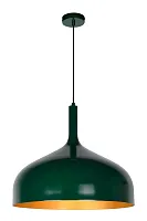 Светильник подвесной Rozalla 30483/50/33 Lucide зелёный 1 лампа, основание зелёное в стиле винтаж современный 