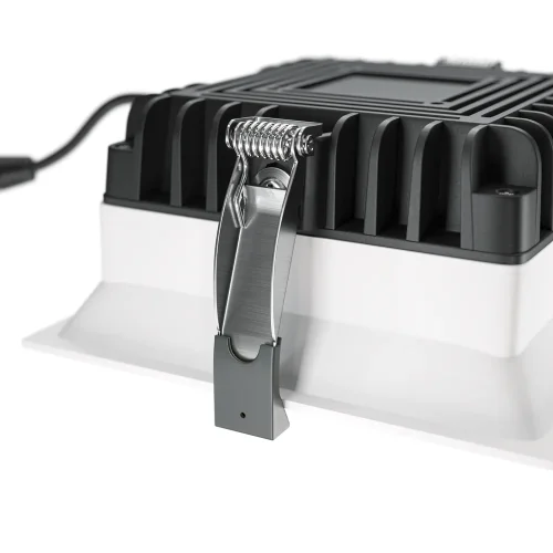 Светильник точечный LED Okno DL054-24W3K-W Maytoni белый 1 лампа, основание белое в стиле современный хай-тек  фото 3
