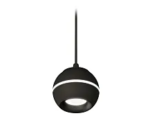Светильник подвесной Techno spot XP1102001 Ambrella light чёрный 1 лампа, основание чёрное в стиле хай-тек современный 