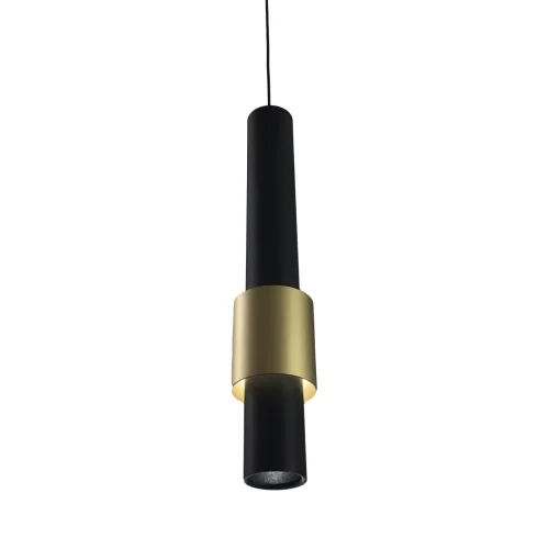 Светильник подвесной LED Clifton 8565 Mantra чёрный 1 лампа, основание чёрное в стиле хай-тек современный  фото 4