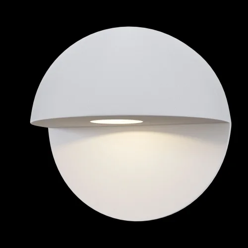 Настенный светильник LED Mezzo O033WL-L7W3K Maytoni уличный IP54 белый 1 лампа, плафон белый в стиле хай-тек LED фото 2