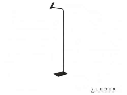 Торшер LED Telescope 7009/1F BK iLedex чёрный на 1 лампу, основание чёрное в стиле современный хай-тек фото 4