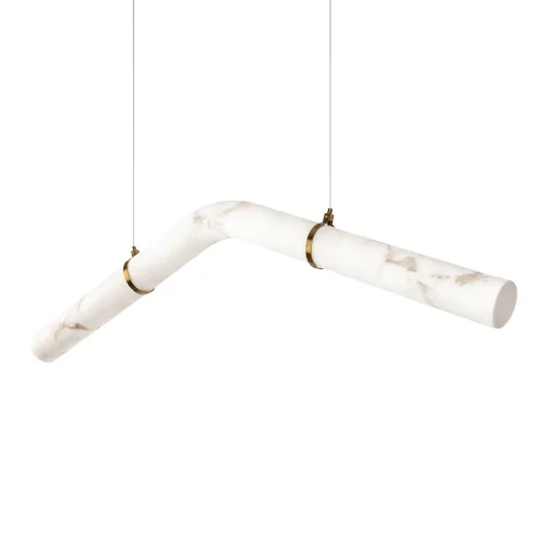 Светильник подвесной ЛЕД Либерти / Liberty acrylic 10551C LOFT IT бежевый на 1 лампу, основание бронзовое в стиле современный фото 5