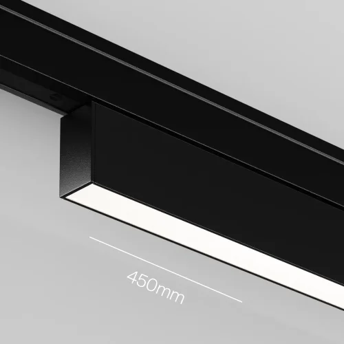 Трековый светильник Basis 4000К 12Вт 100° Magnetic track system Levity TR192-1-12W4K-B Maytoni чёрный для шинопроводов серии Magnetic track system Levity чёрный фото 2