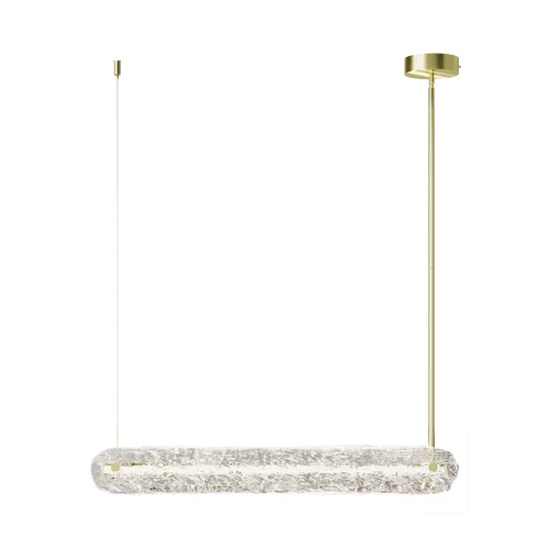 Светильник подвесной LED Frostum MOD439PL-L20BSK Maytoni прозрачный на 1 лампу, основание латунь в стиле современный линейный Светильник подвесной LED Frostum MOD439PL-L20BSK Maytoni прозрачный на 1 лампу, основание латунь в стиле современный линейный