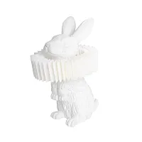 Настольная лампа LED Bunny 10117/A LOFT IT белая 1 лампа, основание белое смола полимер в стиле современный животные