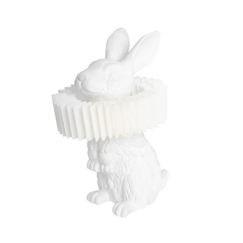 Настольная лампа LED Bunny 10117/A LOFT IT белая 1 лампа, основание белое смола полимер в стиле современный животные