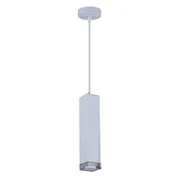 Светильник подвесной Faino 2068/81/01P Stilfort фиолетовый 1 лампа, основание хром в стиле современный трубочки