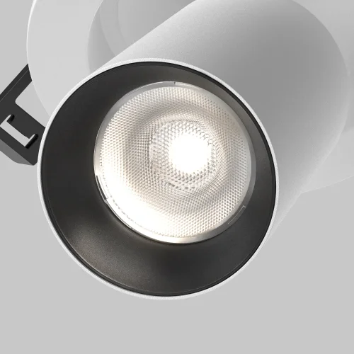 Светильник точечный LED Focus LED C071CL-7W4K-WB Maytoni белый на 1 лампу, основание белое в стиле современный хай-тек трубочки круглый фото 4