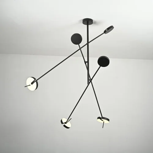 Светильник подвесной LED Talk 212823-26 ImperiumLoft чёрный 3 лампы, основание чёрное в стиле современный хай-тек  фото 6