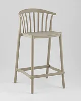 Стул полубарный Campo, пластик зеленый УТ000039943 Stool Group, зелёный/пластик, ножки/пластик/зелёный, размеры - *****