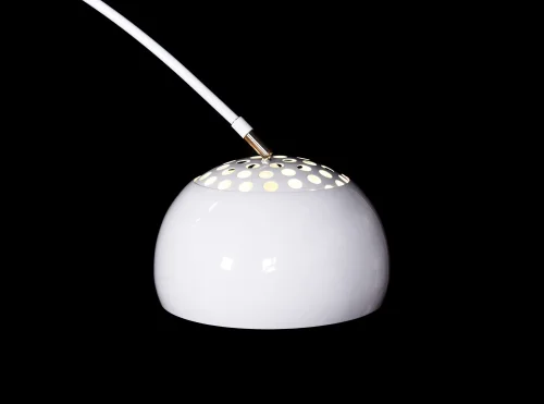 Торшер Azurro  LDF 5508-C WT Lumina Deco изогнутый белый 1 лампа, основание белое в стиле современный
 фото 4