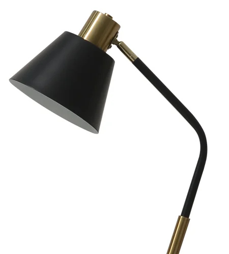 Торшер Арни 07043 Kink Light  чёрный 1 лампа, основание чёрное в стиле лофт
 фото 2