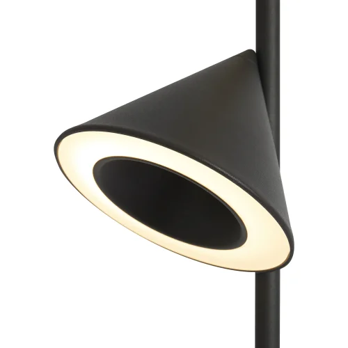 Торшер LED Etro FR6141FL-L14B Freya чёрный на 1 лампу, основание чёрное в стиле современный хай-тек фото 3