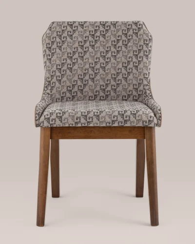 Cтул обеденный НИМЕРИЯ НЬЮ, бежевый (набор 2шт) УТ000038903 Stool Group, /текстиль, ножки/массив гевеи/, размеры - ***** фото 3