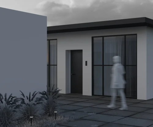 Ландшафтный светильник LED Stake O503FL-L4B3K Maytoni уличный IP65 чёрный на 1 лампу, плафон чёрный в стиле современный хай-тек LED фото 8