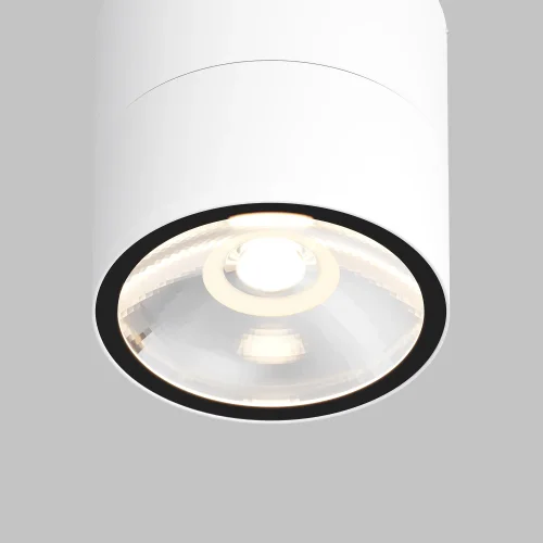 Накладной светильник уличный LED Spin O310CL-L12W3K Maytoni уличный IP54 белый на 1 лампу, плафон белый в стиле современный LED фото 4