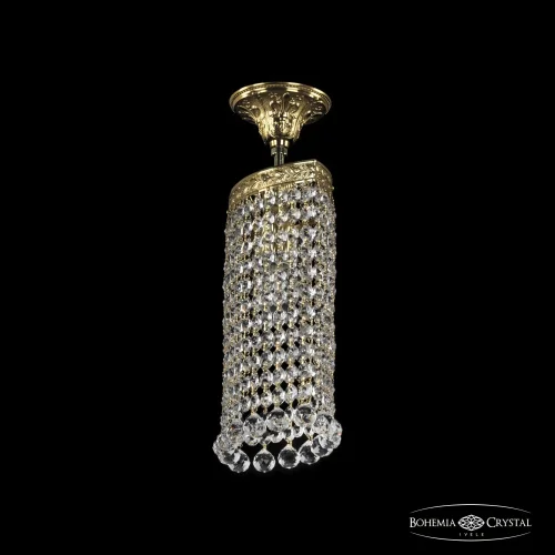 Светильник потолочный 19203/20IV G Balls Bohemia Ivele Crystal прозрачный 1 лампа, основание золотое в стиле классический balls фото 2