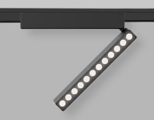 Светильник трековый магнитный LED Magnetic Ultra Slim GV1474 Ambrella light чёрный для шинопроводов серии Magnetic Ultra Slim чёрный фото 4