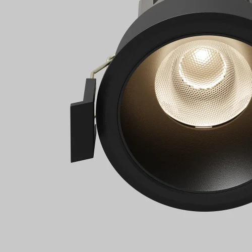 Светильник точечный LED Dip DL123-10W-4K-B Maytoni чёрный на 1 лампу, основание чёрное в стиле современный круглый фото 2 Светильник точечный LED Dip DL123-10W-4K-B Maytoni чёрный на 1 лампу, основание чёрное в стиле современный круглый фото 2