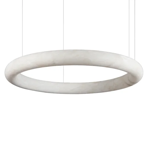Светильник подвесной LED Oslo 10407/800 LOFT IT белый на 1 лампу, основание бронзовое в стиле современный кольца фото 7