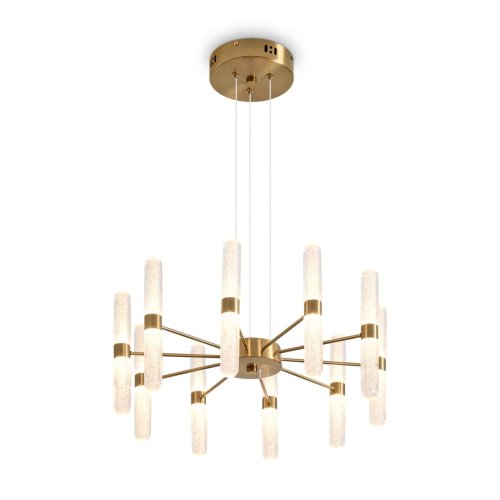 Светильник подвесной LED Alias FR2050PL-L50BS Freya прозрачный на 20 ламп, основание латунь в стиле классический фото 10 Светильник подвесной LED Alias FR2050PL-L50BS Freya прозрачный на 20 ламп, основание латунь в стиле классический фото 10