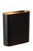 Бра LED Atila 69806/12/30 Lucide чёрный на 2 лампы, основание чёрное в стиле современный 