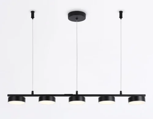 Светильник подвесной LED FL51734 Ambrella light чёрный 1 лампа, основание чёрное в стиле современный хай-тек  фото 5