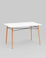 Стол обеденный Лондон New 120*80, белый УТ000038926 Stool Group столешница белая из мдф